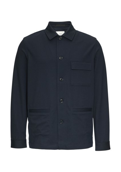 S.OLIVER BLACK LABEL Overshirt aus Piqué-Jersey 10761164