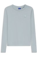 Vorschau: HUGO BLUE Top aus Baumwoll-Jersey mit Happy HUGO Logo-Aufnäher 10797955