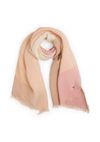 Vorschau: Marc Cain Plissierter Schal mit feinen Fransen 10830066