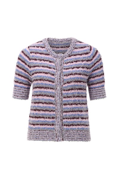 RICH & ROYAL Strickjacke mit Streifen 10822942