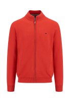 Vorschau: Fynch-Hatton Strickjacke Stehkragen Structure 10767847