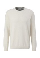 Vorschau: S.OLIVER Strickpullover mit Logo-Stickerei 10741635