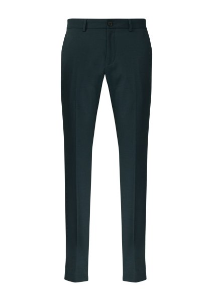 S.OLIVER BLACK LABEL s.O PURE: Anzughose im Slim Fit aus meliertem Stretch-Twill 10811524