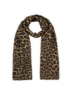Vorschau: CODELLO Schal aus recyceltem Polyester mit Leomuster 10810699