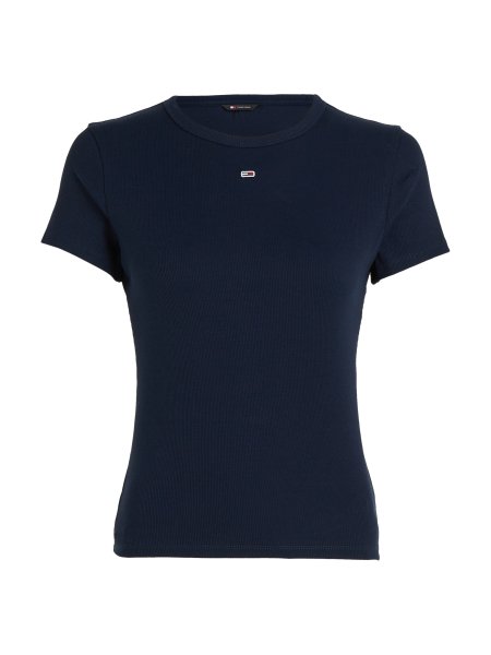 TOMMY JEANS Essential Slim Fit Rippstrick T-Shirt 10735028