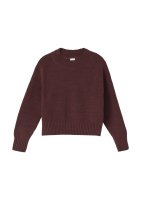 Vorschau: S.OLIVER Loose Fit Strickpullover mit Stehkragen aus Chenille-Garn 10814681
