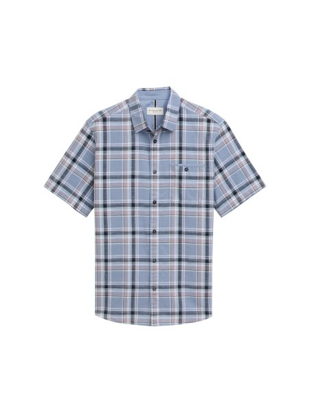 TOM TAILOR Regular Fit Kurzarmhemd mit Karomuster 10810463