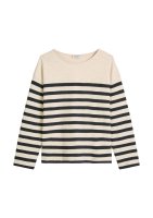 Vorschau: Marc O´Polo Gestreiftes Longsleeve relaxed 10842921