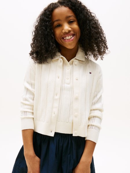 TOMMY HILFIGER Strickjacke 10796670