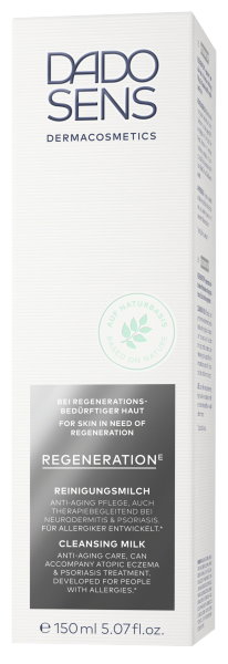 DADO SENS DERMACOSMETICS REGENERATION E REINIGUNGSMILCH
