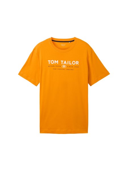 TOM TAILOR T-Shirt mit Logo Print 10775828