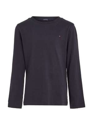 TOMMY HILFIGER Langarm T Shirt aus Bio Baumwolle 10632793 kaufen WOHRL