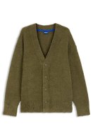 Vorschau: HUGO BLUE Oversized Strickjacke aus Bouclé-Strick 10805035