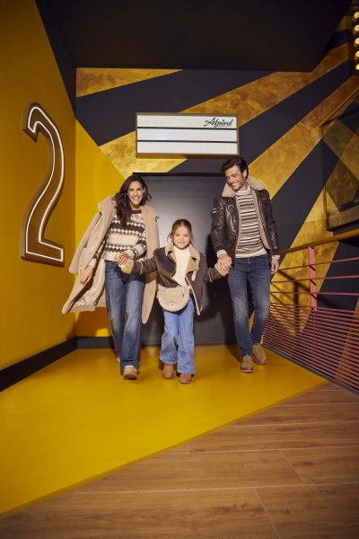 COLOURS & SONS Strickpullover R-Neck Multicolor Streifen 10808611