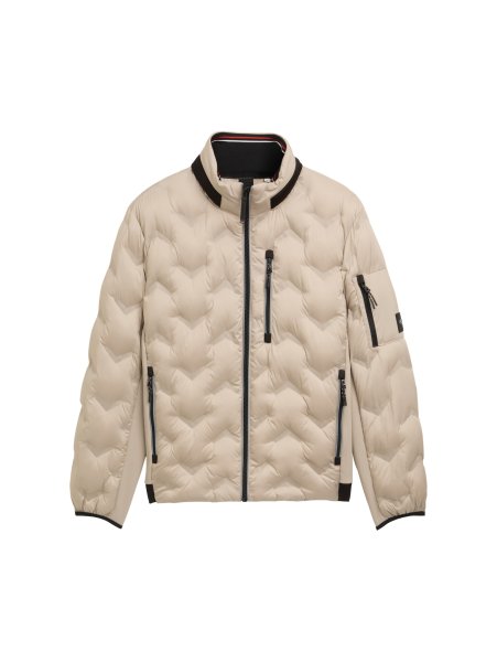 TOM TAILOR Hybrid Lightweight Steppjacke mit verstaubarer Kapuze 10821978