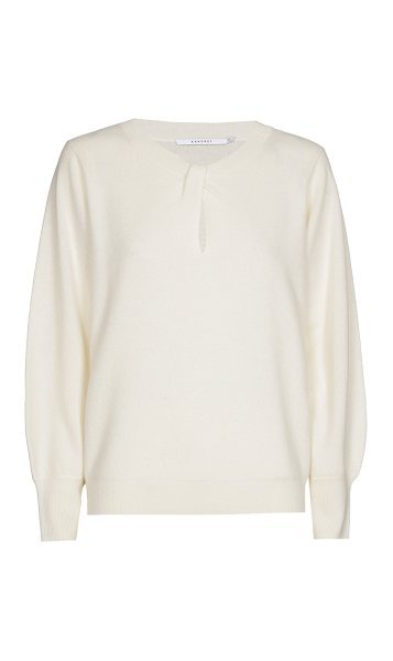 XANDRES Wollpullover mit Faltendetail 10822624