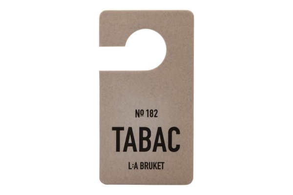 L:a Bruket 182 Fragrance Tag Tabac