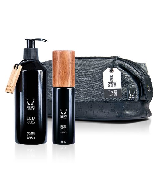 Ebenholz skincare Körper-Pflegeset Body
