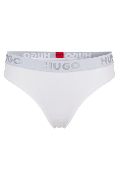 HUGO RED TANGA AUS STRETCH-BAUMWOLLE MIT LOGO AM BUNDTHONG SPORTY 10682298