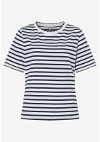 Vorschau: More & More Streifen-Shirt mit Wellenkante 10836358