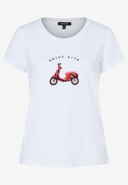 MORE & MORE T-Shirt mit Pailletten Roller 10786739