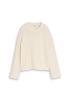 Vorschau: Tom Tailor Denim Relaxed Fit Strickpullover mit Lochmuster 10845298