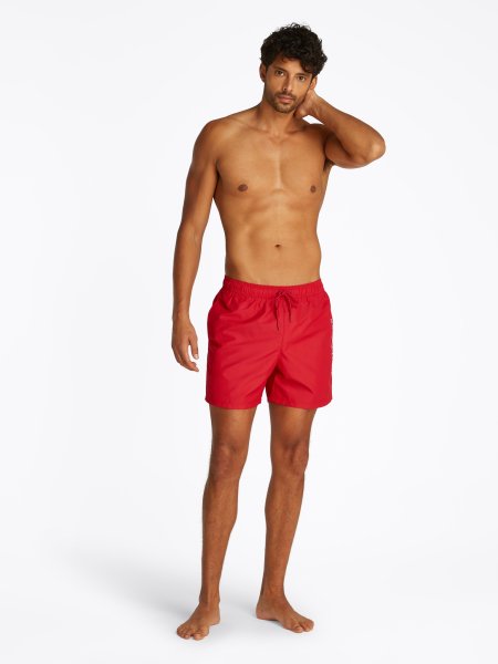TOMMY HILFIGER ORIGINAL MITTELLANGE BADESHORTS MIT LOGO 10735859