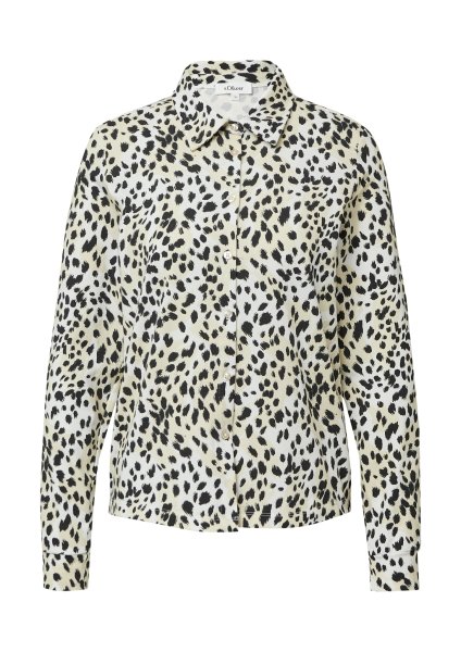 S.OLIVER Jerseybluse im Relaxed Fit 10811392