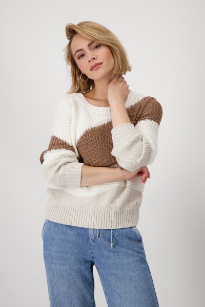 MONARI Strickpullover mit Intarsienmuster 10790289