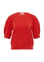 Vorschau: S.OLIVER Scuba-Sweatshirt mit kurzen Ärmeln 10788496