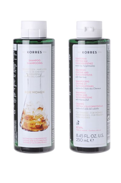 KORRES Cystine and Glycoproteins Anti Hair Loss Shampoo Women