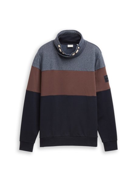TOM TAILOR Snood Sweatshirt mit Colour Blocking 10833127