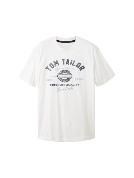 TOM TAILOR T-Shirt mit Logo Print 10730273