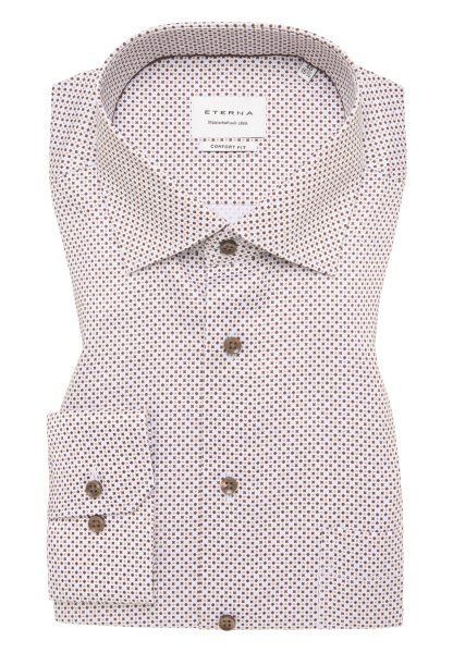 ETERNA Hemd Satingewebe Langarm 10798925