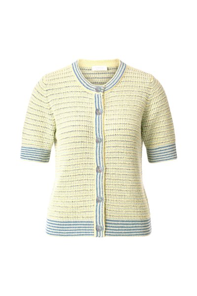 RICH & ROYAL Kurzärmeliger Cardigan mit Knöpfen 10813759