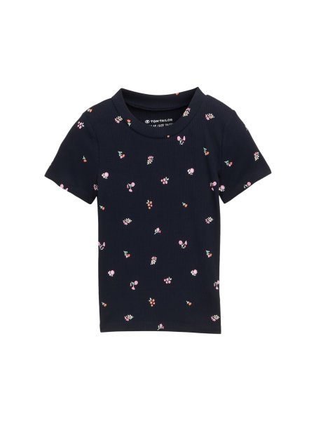 TOM TAILOR DENIM T-Shirt mit Allover-Print 10799172