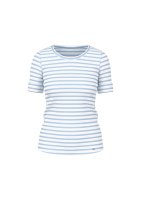 Vorschau: Marc Cain Ringel-T-Shirt aus Baumwoll-Ripp 10830134