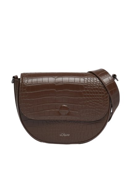 S.OLIVER City Bag in Leder-Optik mit Animal-Muster 10814688