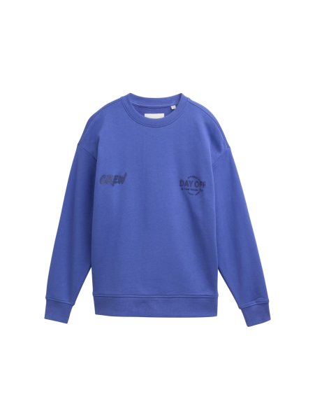 TOM TAILOR DENIM Oversize Sweatshirt mit Print 10810351