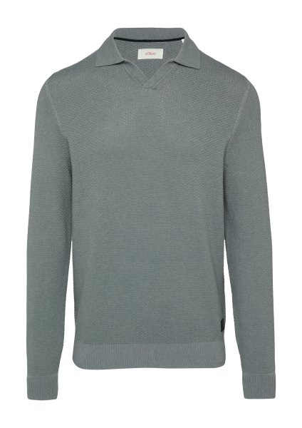 S.OLIVER Pullover mit Polokragen 10776844