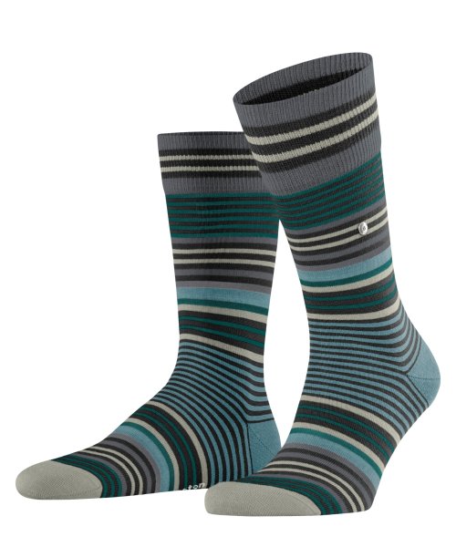 BURLINGTON Stripe Herren Socken 10475744