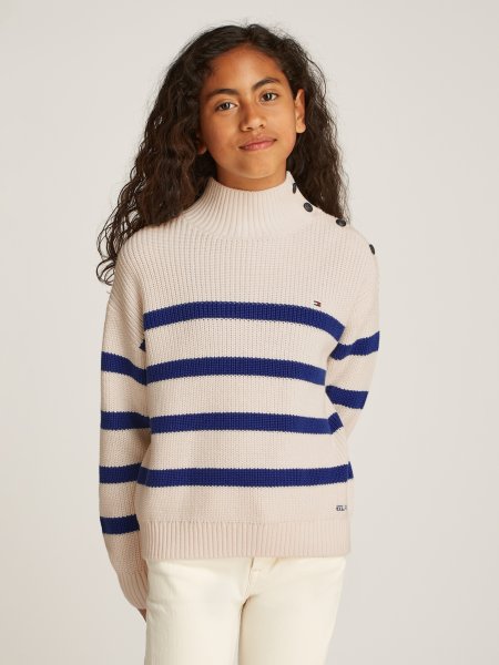 TOMMY HILFIGER Pullover mit Mock-Rollkragen 10768713