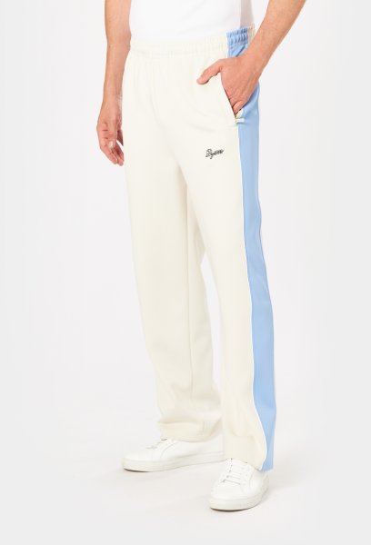 PEGADOR ATLAS TRACK PANTS WARM WHITE SPRING BLUE 10785063