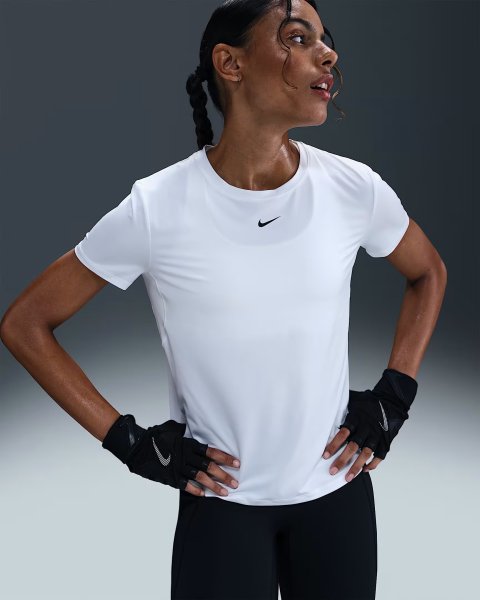 NIKE One Classic Dri-FIT-Kurzarmshirt (Damen) 10801558