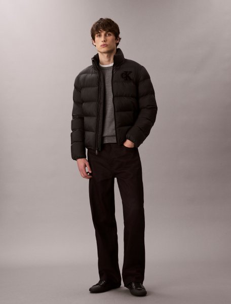 CALVIN KLEIN JEANS LS NYLON MONOGRAM PUFFER Steppjacke 10806406