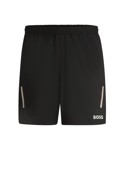 BOSS GREEN BOSS x Matteo Berrettini wasserabweisende Shorts mit Logo-Print 10749296