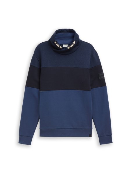 TOM TAILOR Snood Sweatshirt mit Colour Blocking 10833127