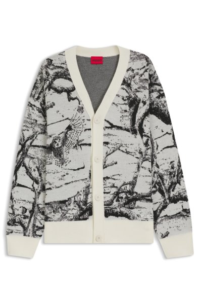 HUGO RED Strickjacke 10808743