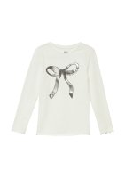 Vorschau: S.OLIVER Jerseyshirt im Slim Fit mit Folienprint und Rollkante 10811125