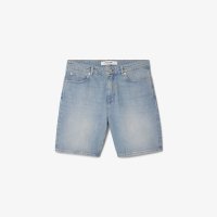 Vorschau: LACOSTE Straight Fit-Bermudashorts aus Denim 10780357
